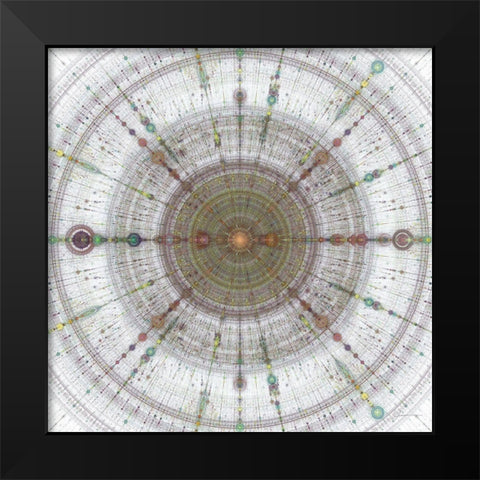 Origin Black Modern Wood Framed Art Print by Burghardt, James