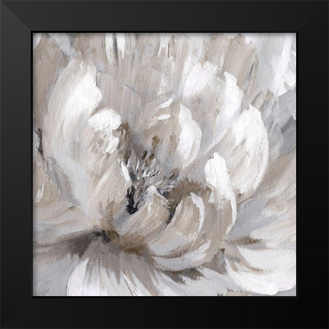 Burst of Spring II Black Modern Wood Framed Art Print by Nan