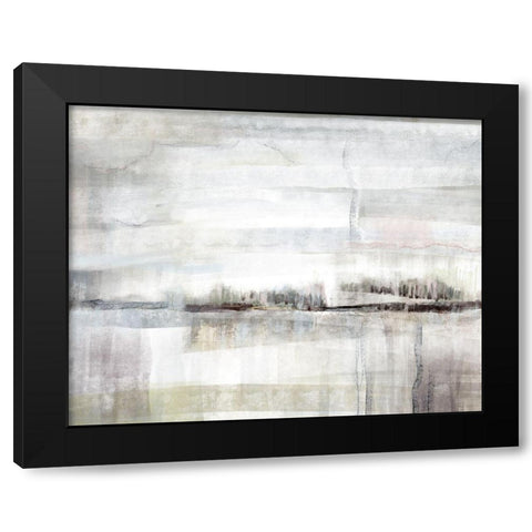 Valley Fair Black Modern Wood Framed Art Print by Nan