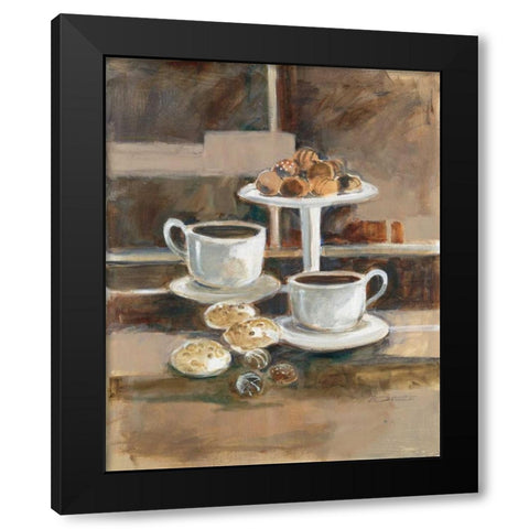 Sweet Cravings I Black Modern Wood Framed Art Print with Double Matting by Oesterle, Roz