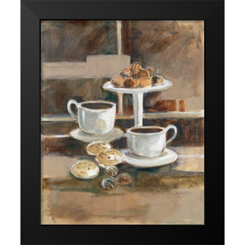 Sweet Cravings I Black Modern Wood Framed Art Print by Oesterle, Roz