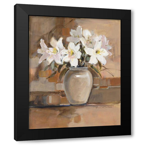 Fresh Accents II Black Modern Wood Framed Art Print by Oesterle, Roz