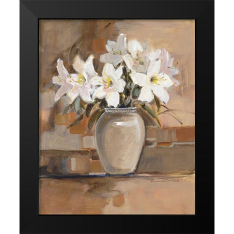 Fresh Accents II Black Modern Wood Framed Art Print by Oesterle, Roz