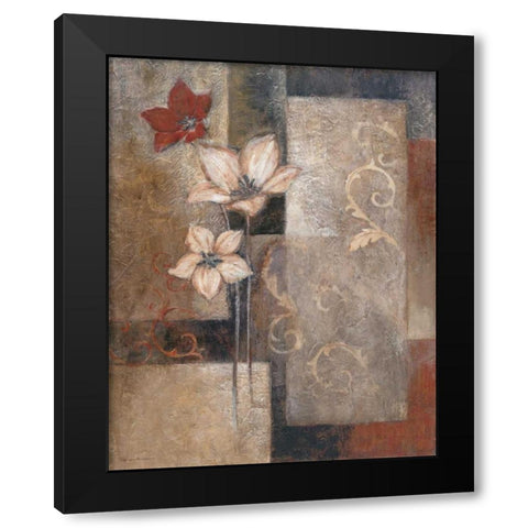 Modern Magic I Black Modern Wood Framed Art Print with Double Matting by Abrahams, Rosie