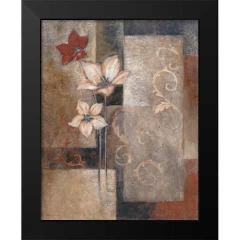 Modern Magic I Black Modern Wood Framed Art Print by Abrahams, Rosie