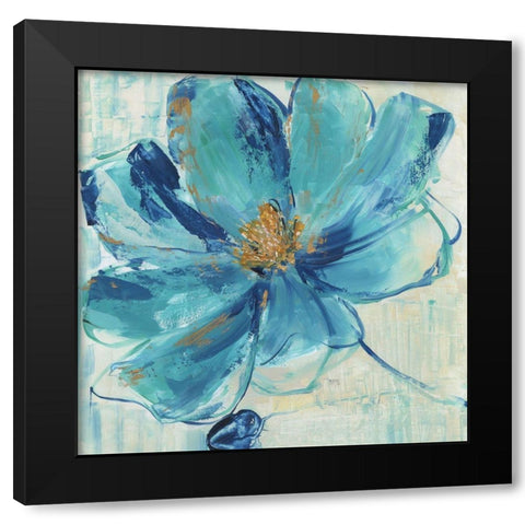 Taking In The Black Modern Wood Framed Art Print with Double Matting by Swatland, Sally