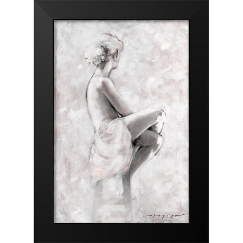Soft Rhapsody I Black Modern Wood Framed Art Print by Orme, E. Anthony