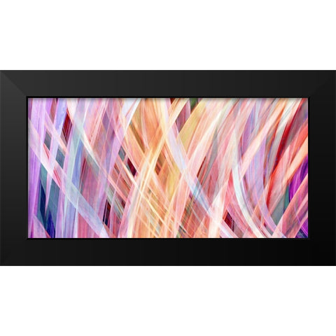 Miranda Black Modern Wood Framed Art Print by Butler, John