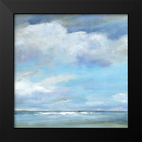 Sunset Shadows Black Modern Wood Framed Art Print by Robinson, Carol