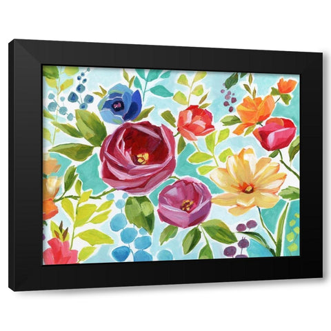 Modern Garden IV Black Modern Wood Framed Art Print with Double Matting by Nan