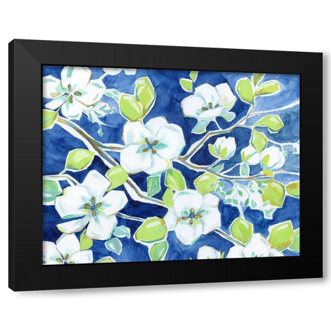 Modern Garden V Black Modern Wood Framed Art Print by Nan