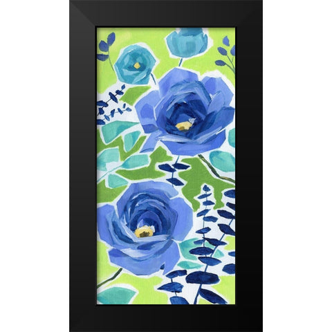 Modern Garden VII Black Modern Wood Framed Art Print by Nan