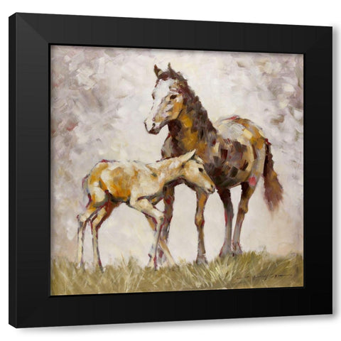 Learning the Ropes Black Modern Wood Framed Art Print with Double Matting by Orme, E. Anthony