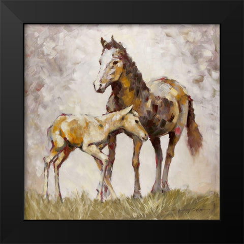 Learning the Ropes Black Modern Wood Framed Art Print by Orme, E. Anthony