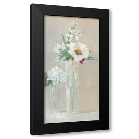 Select Blooms Black Modern Wood Framed Art Print by Swatland, Sally