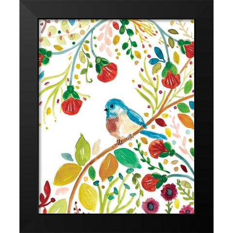 Morning Song II Black Modern Wood Framed Art Print by Robinson, Carol