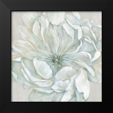 Morning Petals I Black Modern Wood Framed Art Print by Robinson, Carol