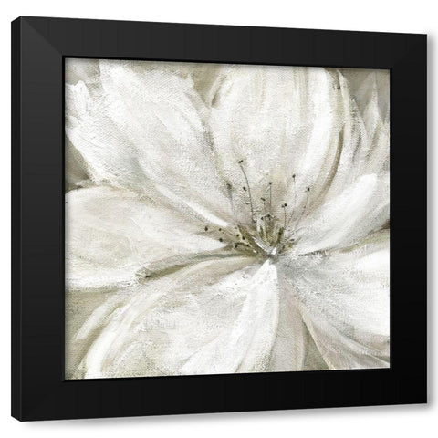 Rainy Day Soft Black Modern Wood Framed Art Print by Robinson, Carol