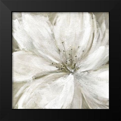 Rainy Day Soft Black Modern Wood Framed Art Print by Robinson, Carol