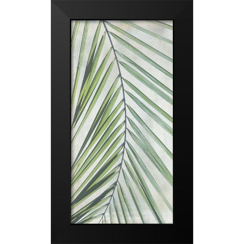 Palm Escape I Black Modern Wood Framed Art Print by Weisz, Irene