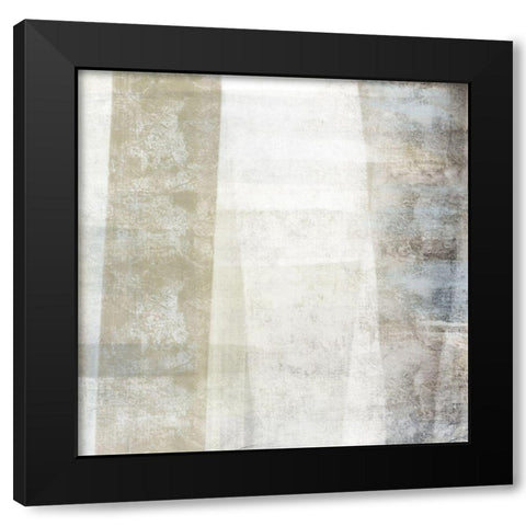 Highland Fog III Black Modern Wood Framed Art Print with Double Matting by Nan