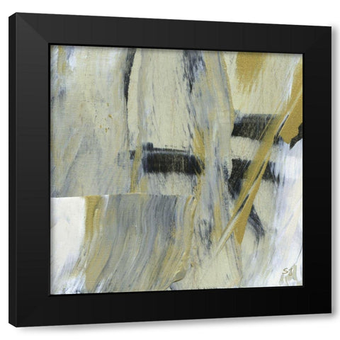 Alder Creek III Black Modern Wood Framed Art Print by Jill, Susan