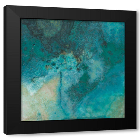 Azure IV Black Modern Wood Framed Art Print by Jill, Susan