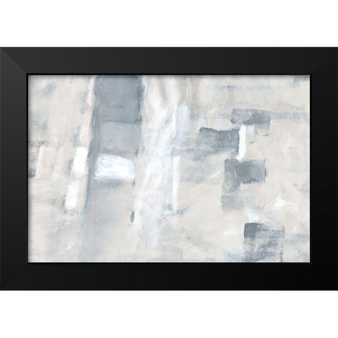 Fogscape I Black Modern Wood Framed Art Print by Pattinian, Merri