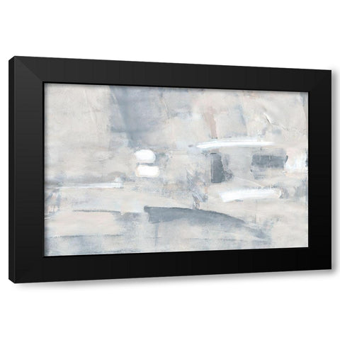 Fogscape II Black Modern Wood Framed Art Print by Pattinian, Merri