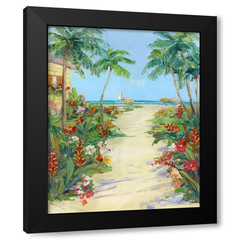 Its 5:00 Somewhere I Black Modern Wood Framed Art Print with Double Matting by Swatland, Sally