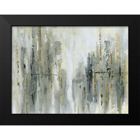 City Shine Black Modern Wood Framed Art Print by Robinson, Carol