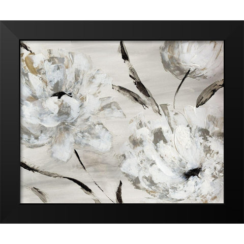 Misty Morning Black Modern Wood Framed Art Print by Craven, Katrina