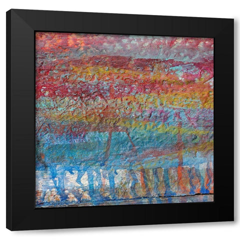 Rockport Black Modern Wood Framed Art Print by Jones, Adam