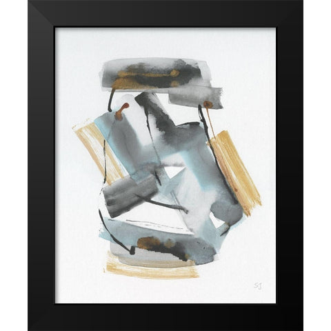 Positano I Black Modern Wood Framed Art Print by Jill, Susan