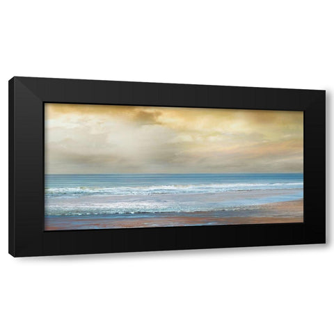 Beach Dreams Black Modern Wood Framed Art Print by Calascibetta, Mike