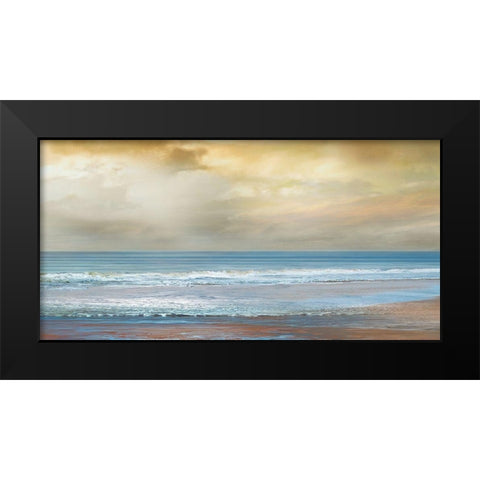 Beach Dreams Black Modern Wood Framed Art Print by Calascibetta, Mike