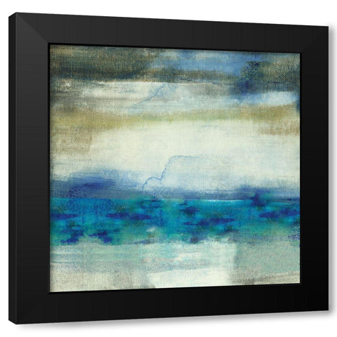 Sand Lake Summer I Black Modern Wood Framed Art Print by Jill, Susan