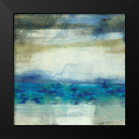 Sand Lake Summer I Black Modern Wood Framed Art Print by Jill, Susan