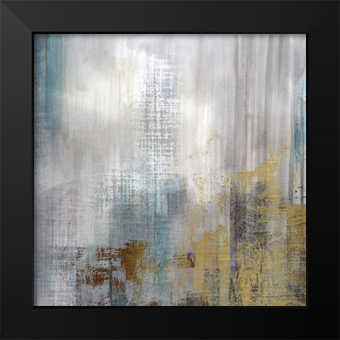 Misty Sky I Black Modern Wood Framed Art Print by Nan