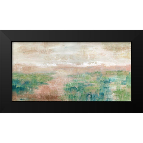 Sea Oats I Black Modern Wood Framed Art Print by Nan