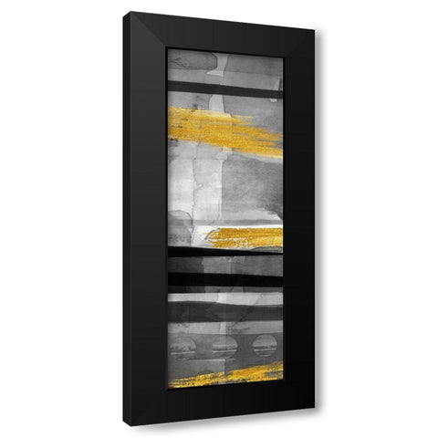 Layers of Time I Black Modern Wood Framed Art Print with Double Matting by Jill, Susan