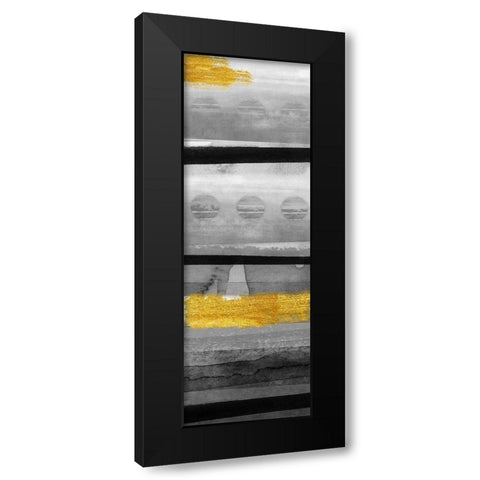 Layers of Time III Black Modern Wood Framed Art Print by Jill, Susan