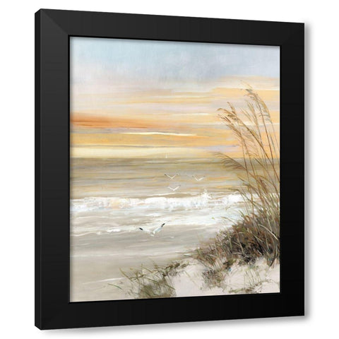 Summer Solstice Black Modern Wood Framed Art Print with Double Matting by Swatland, Sally