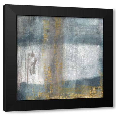 Frost Valley Black Modern Wood Framed Art Print with Double Matting by Jill, Susan