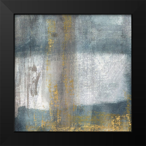 Frost Valley Black Modern Wood Framed Art Print by Jill, Susan