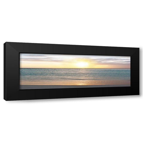 Sunset Reflection Black Modern Wood Framed Art Print by Carpentieri, Natalie