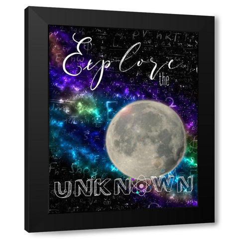 Explore Black Modern Wood Framed Art Print by Santiago, Daniela