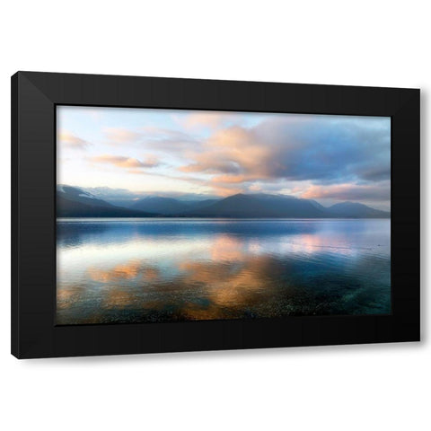 Magic Hour Black Modern Wood Framed Art Print with Double Matting by Gallery, Jaynes