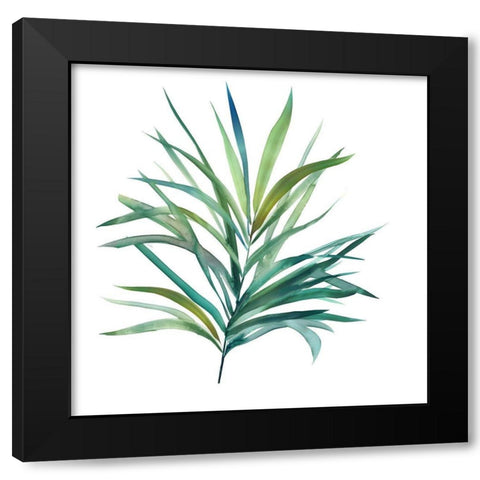 Palm Frond III Black Modern Wood Framed Art Print by Robinson, Carol