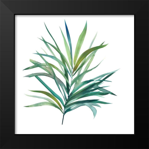 Palm Frond III Black Modern Wood Framed Art Print by Robinson, Carol
